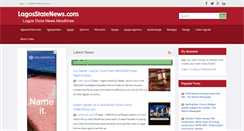 Desktop Screenshot of lagosstatenews.com